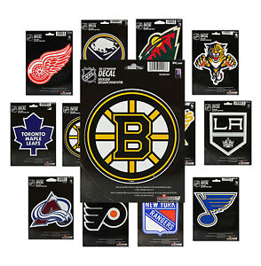 NHL Hockey Team Logo Decals - Pick your team!! - Die-cut Graphic Sticker