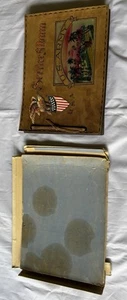 VTG WW2 Army Service Album With Box No Photos Never Used Box Is In Pieces - Picture 1 of 5