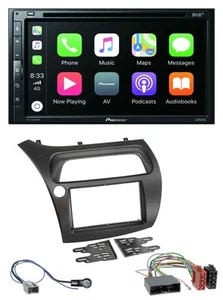 Pioneer DVD 2DIN MP3 DAB Bluetooth USB Autoradio für Honda Civic (2006-2012) - Bild 1 von 9