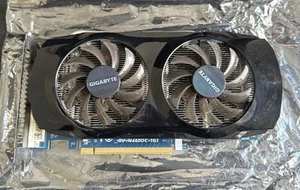 Gigabyte GeForce GTX 460 1GB (GV-N460OC-1GI) Graphics Card support mini HDMI DVI - Picture 1 of 6