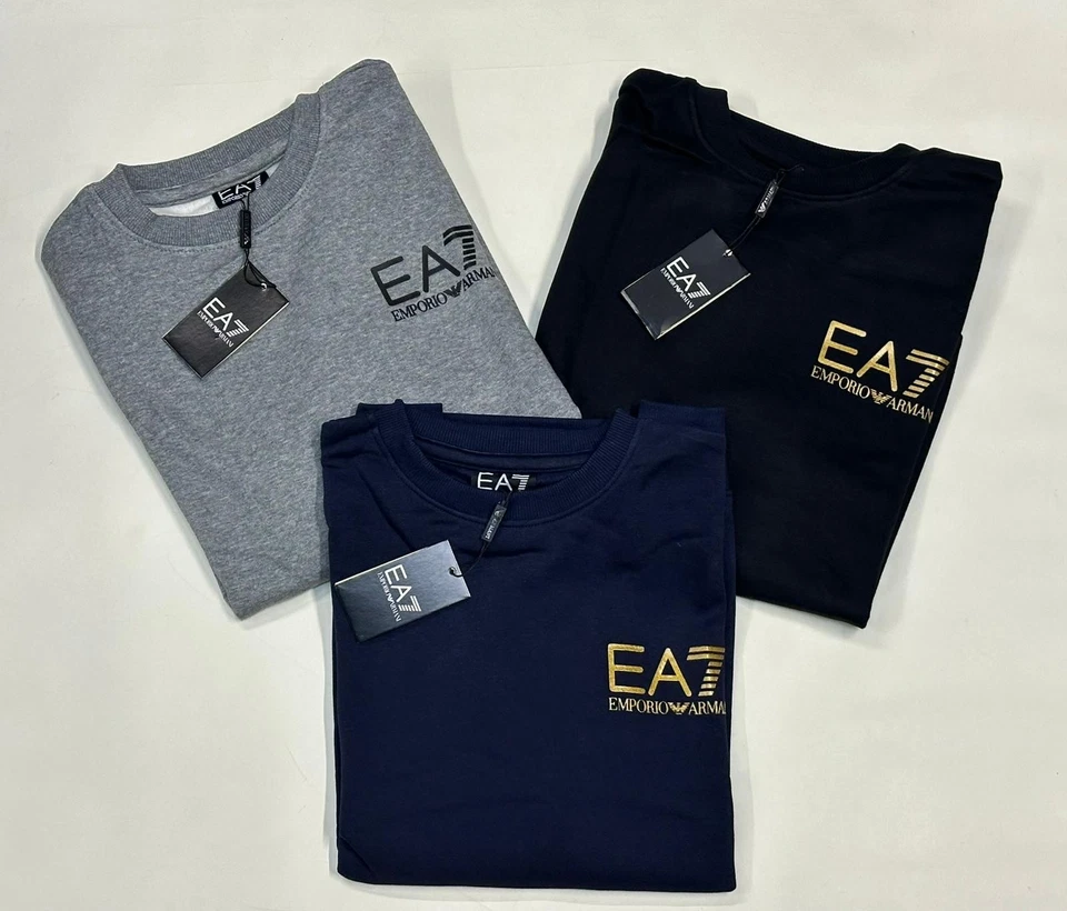 Emporio Armani EA7 Men’s Long Sleeve Sweatshirt - Image 1 of 1