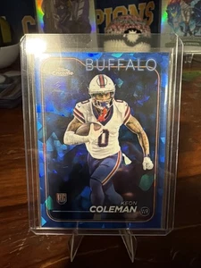2024 Topps Chrome Sapphire Edition - Rookies Keon Coleman #209 (RC) - Imagen 1 de 2