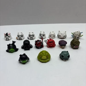 Lotto 16 Hasbro Star Wars Angry Birds Telepod Head Figure Generale Grievous Emperor - Foto 1 di 7