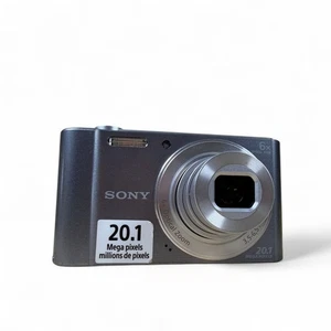 Sony CyberShot DSC-W810 20.1MP Digitalkamera Bundle schwarz mit Ladegerät + Akku - Bild 1 von 9