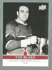  2008-09 Upper Deck Montreal Canadiens Centennial #253 Toe Blake (ref49317)