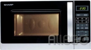 Mikrowelle Sharp R 642 INW 800 Watt silber - Bild 1 von 1