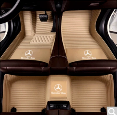 For Mercedes-Benz 1998-2025 All Model Luxury Waterproof Carpets Car Floor Mats - Image 1 of 4