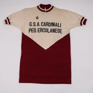 Maglia Ciclismo Vintage Storica GSA De Marchi 1973 Cycling Jersey Maillot Trikot - Picture 1 of 5