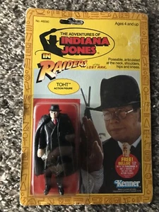 1982Indiana Jones Toht Action Figure Kenner New in Package - Picture 1 of 6