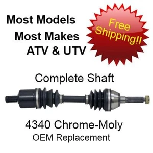 POLARIS RANGER RZR 800 S LE 2012 COMPLETE FRONT CV AXLE LEFT OR RIGHT - Picture 1 of 3
