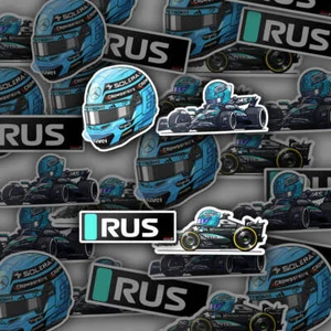 George Russell 63 Mercedes Bundle 4 - Picture 1 of 12