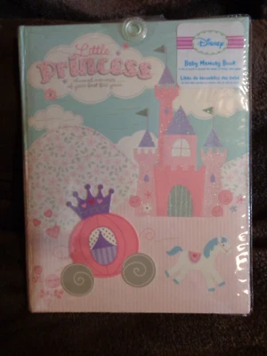 NEW DISNEY BABY MEMORY BABY BOOK "LITTLE PRINCESS" 2011  KEEPSAKE ALBUM--RARE - Image 1 of 4