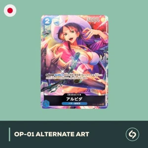 ONE PIECE TCG | ALVIDA | OP 01 ROMANCE DAWN | ARTE ALTERNATIVA | JP | QUASI NUOVO | HOLO - Foto 1 di 1
