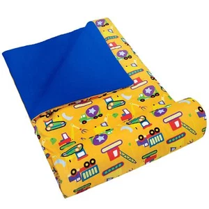 Kids Sleeping Bags For Boys And Girls Measures 57 X 30 X 1.5 Inches Cotton Blend - Picture 1 of 8