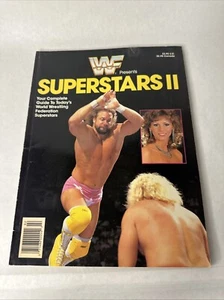 Vintage WWF Superstars II Magazine Macho Man Randy Savage 1987 WWE - Picture 1 of 4