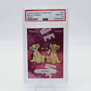 2024 Kakawow Disney Cosmos Simba and Nala #25 Lion King Spirit Love PSA 10 - Picture 1 of 2