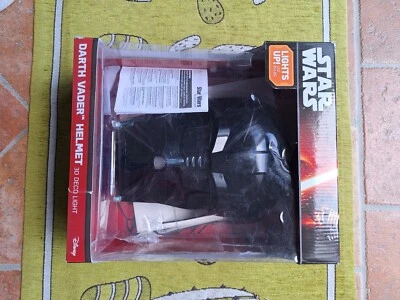 STAR WARS 3D DECO LIGHT DARTH VADER HELMET - Immagine 1 di 2