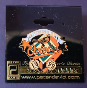 Opening Day 1999 Baltimore Orioles vs Tampa Bay Devil Rays Lapel Pin - Picture 1 of 3