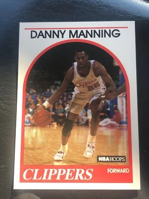 Aros de la NBA 1989-90 Danny Manning novato #40 Foto 1 de 2