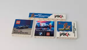 LEGO® Sammelstein Promotional Brick BMW, Porsche, Ischgl, Promobrick - Bild 1 von 5