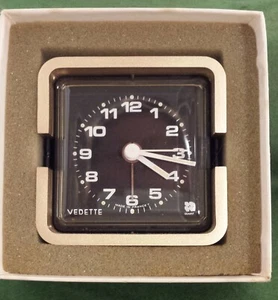 REED & BARTON VEDETTE QUARTZ TRAVEL CLOCK FRANCE IN BOX - Picture 1 of 7