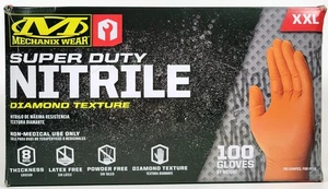 100 Mechanix Wear Super Duty Diamond Texture XXL Work Gloves - 8mil - Picture 1 of 4