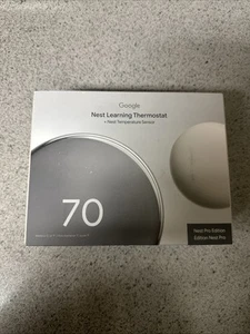 Google Nest Learning Thermostat + Nest Temperature Sensor - Picture 1 of 4