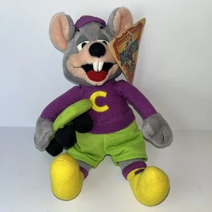 Chuck E Cheese's 9 ZOLL PLÜSCHPUPPE SKATEBOARD MIT ETIKETT - Bild 1 von 6