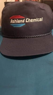 Sombrero Parche Gasóleo Ashland De Colección - Gorra Ajustable Azul Snapback EE. UU. Foto 1 de 4