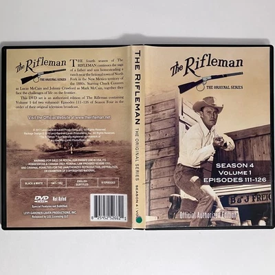 СТРЕЛОК сезон 4 том 1 / 3 DVD набор / 16 эпизодов / CHUCK CONNERS Western - Изображение 1 из 3