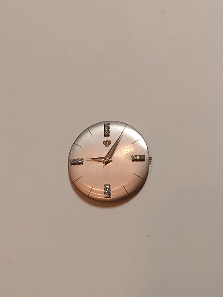 Relógio Jules Jurgensen Movimento com 12 Diamantes Branco Real Natiral 17 Joias... - Imagem 1 de 4