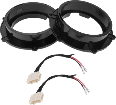 Anillo adaptador altavoz puerta delantera con cable 6,5" para Volkswagen Beetle GTI Passat Foto 1 de 4