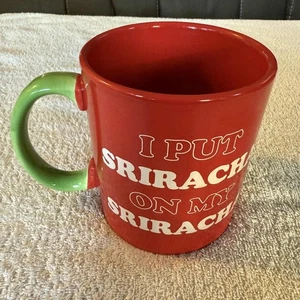 Taza de café Marketplace Brands Sriracha roja verde talla única - Imagen 1 de 11