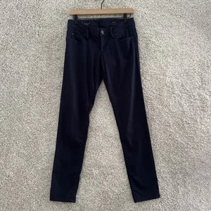 Jeans donna Lilly Pulitzer taglia 4 Worth skinny blu notte morbido denim - Foto 1 di 14