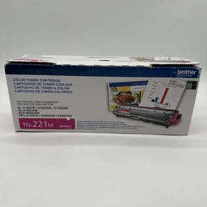 Oryginalny toner magenta Brother TN-221M – OEM do HL-3140CW, MFC-9130CW - Zdjęcie 1 z 7