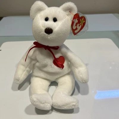 Valentino 1994 1993 Oakbrook Brown Nose Ty beanie baby Rare - Image 1 of 4