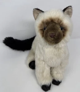 Juguetes Douglas Cuddle RARO - Tasha Himalayan Cat #1824 realista siamés - Imagen 1 de 7