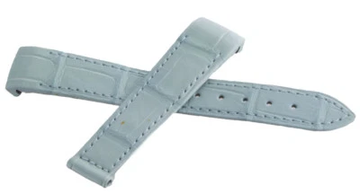 Genuine Chopard 19mm x 16mm Turquoise Alligator Watch Band Strap 075 - Image 1 of 3