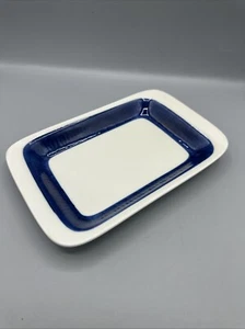 Bandeja Plato Pequeño Hoja Azul Koka Vintage Rorstrand Hertha Bengtsson 9.25" - Imagen 1 de 6