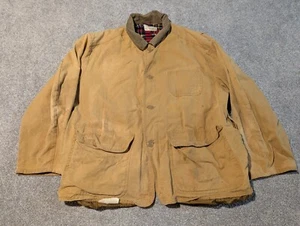 Vintage American Field Jacket Mens Medium Hunting Coat Canvas 60s Game Pouch - Picture 1 of 23