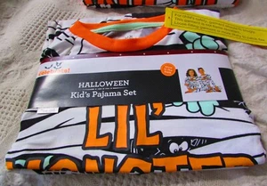 Kid's Halloween Pajama Set, Mummy Design, Size 6, Glow In The Dark - Picture 1 of 2