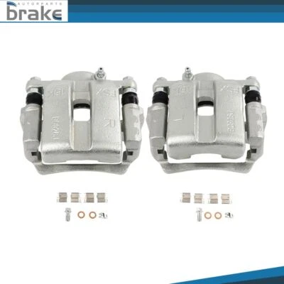 Pinzas de freno de disco delanteras 2 piezas con soporte para MAZDA MX-5 MIATA 2006-2015 Foto 1 de 4