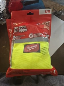 Milwaukee 48-73-5111 Gilet di sicurezza in rete gialla ad alta visibilità classe 2 - S/M - Foto 1 di 9