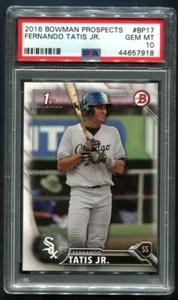Bowman Prospects Fernando Tatis Jr. 2016 1er #BP17 PSA 10 gemas como nuevo 💎 - Imagen 1 de 2