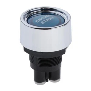 Interruttore di accensione a pulsante da 1 lotto DC 12V 50A per veicolo auto blu - Foto 1 di 4