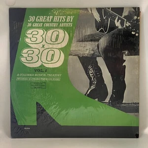 30 Great Hits by 30 Great Country Artists Vol. 1- Columbia Records 2 LP 12" (VG) - Picture 1 of 13