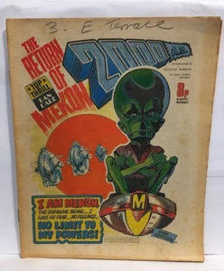 2000 AD #12 VG - 1. Druck UK Comics Magazin - Bild 1 von 2