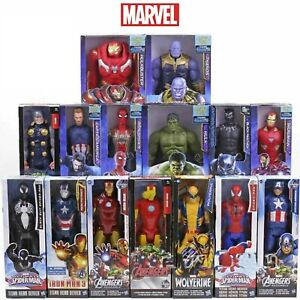 Figurine Marvel Avengers Spiderman Batman  Thanos Hulk Captain America Heros 