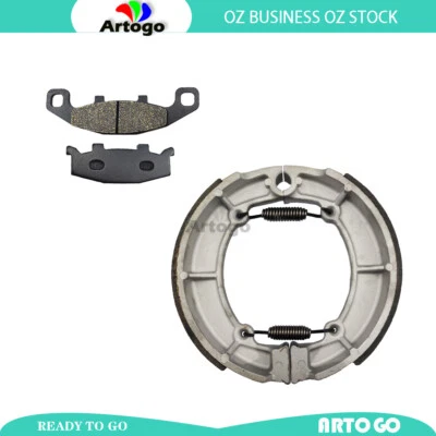 Pastillas de freno delanteras + traseras para Kawasaki ZL 600 B1 Eliminator 1995 1996 1997 Foto 1 de 3