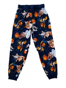 Space Jam Pajama Sleepwear Lounge Pants Blue Kids XL 30x30 Excellent Condition - Picture 1 of 10